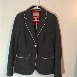 Banana Republic Grey Wool Blazer